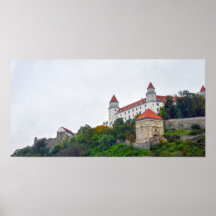 Burg Bratislava, Slowakei Poster