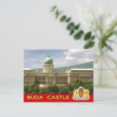 Burg Buda in Budapest, Ungarn Postkarte (Stehend Vorderseite)