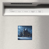 Burg Burg Cold Night Magnet (In Situ (Geschirrspüler))