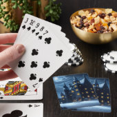 Burg Burg Cold Night Spielkarten (In Situ)