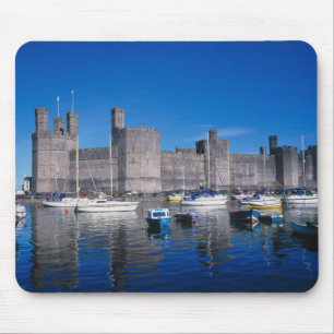 Burg Caernarfon, Gwynedd, Wales Mousepad