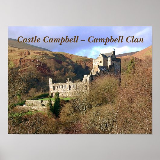 Burg Campbell - Campbell Clan Poster (Vorne)