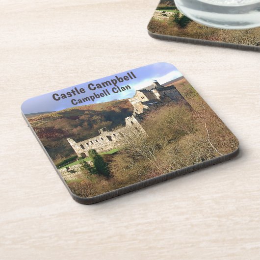 Burg Campbell - Campbell Clan Untersetzer (Linke Seite)