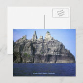 Burg Cape auf der Halbinsel Alaska Postkarte (Vorne/Hinten)