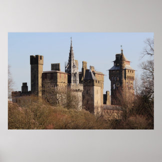 Burg Cardiff Wilhelm Tell Poster