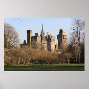 Burg Cardiff Wilhelm Tell Poster