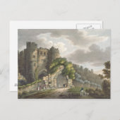 Burg Carisbrook, aus der "Isle of Wight Illustr Postkarte (Vorne/Hinten)