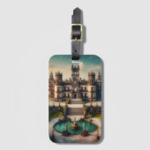 Burg Chapultepec Gepäckanhänger (Vorderseite Vertikal)