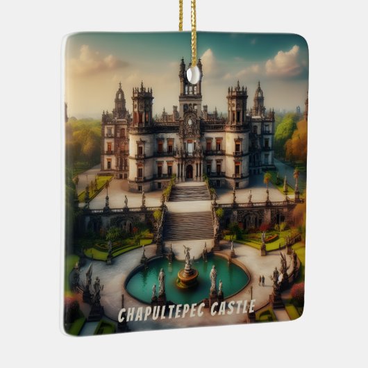 Burg Chapultepec Keramikornament (Rechts)