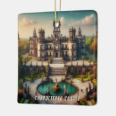 Burg Chapultepec Keramikornament (Links)