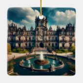 Burg Chapultepec Keramikornament (Rückseite)