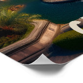 Burg Chapultepec Poster (Ecke)