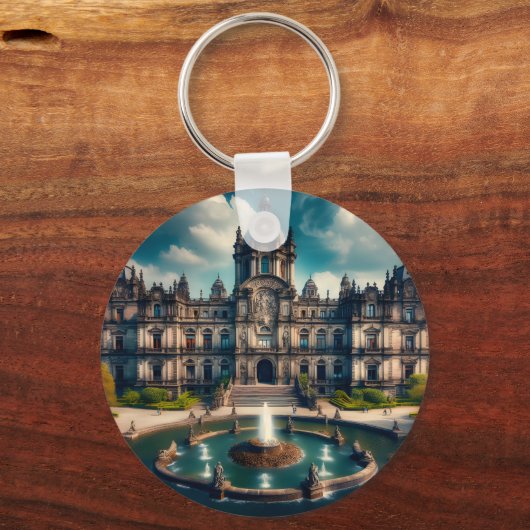 Burg Chapultepec Schlüsselanhänger (Rückseite)