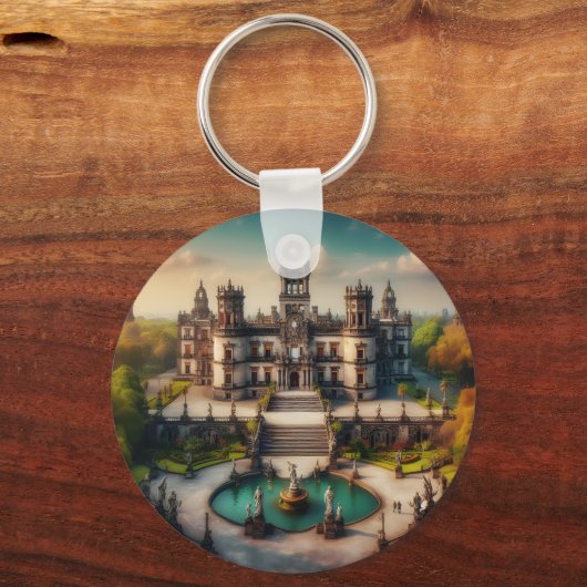 Burg Chapultepec Schlüsselanhänger (Vorderseite)