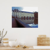 Burg Chenonceau Poster (Küche)