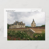 Burg Chenonceau Postkarte (Vorne/Hinten)