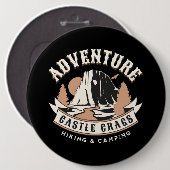 Burg Crags Staat Park/Garten: Button (Vorne & Hinten)