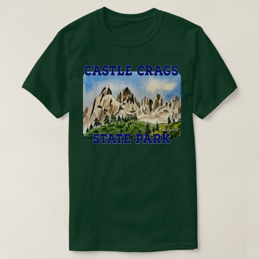 Burg Crags Staat Park/Garten: T-Shirt (Design vorne)