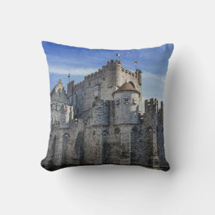 Burg der Grafen in Gent. Kissen