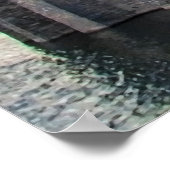 Burg der Grafen in Gent. Poster (Ecke)