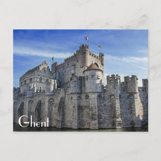Burg der Grafen in Gent Postkarte