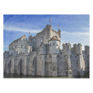 Burg der Grafen in Gent. Tischdecke