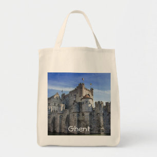 Burg der Grafen in Gent Tragetasche