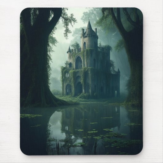 Burg des Verbotenen Sumpfes Mousepad (Vorne)