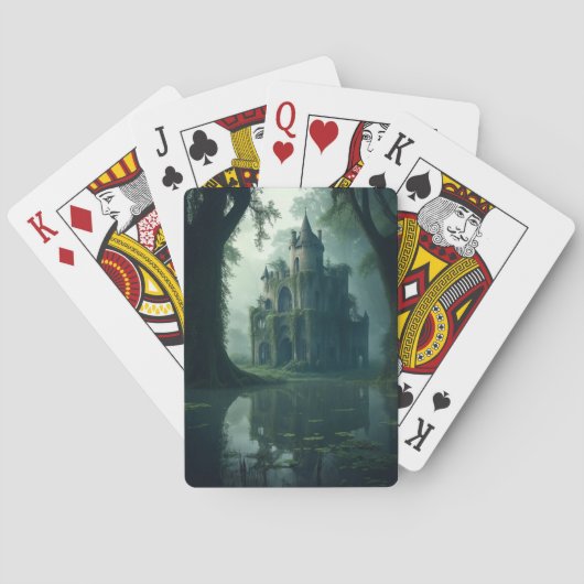 Burg des Verbotenen Sumpfes Spielkarten (Rückseite)