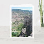 Burg Domeño, Valencia, Spanien, Spanien Karte (Vorderseite)