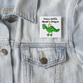 Burg Drache Button (Beispiel)