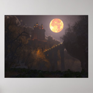 Burg Dracula (24x18) Poster