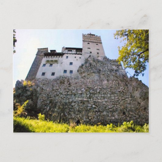 Burg Dracula, Bran, Blick nach oben Postkarte (Vorderseite)