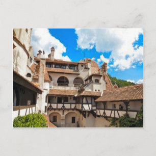 Burg Dracula, Bran, Innen der Mauern Postkarte