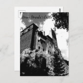 Burg Dracula Bran Rumänien Postkarte (Vorne/Hinten)