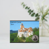 Burg Dracula, Bran, Transylvannia Postkarte (Stehend Vorderseite)