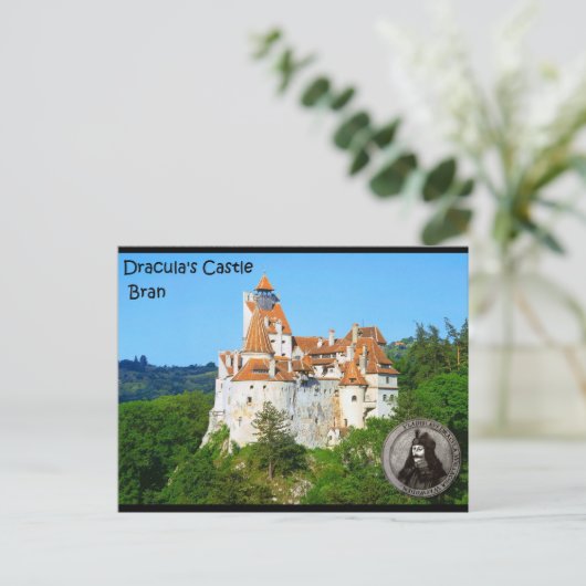 Burg Dracula, Bran, Transylvannia Postkarte (Stehend Vorderseite)