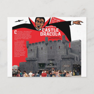 Burg Dracula in Wildwood, New Jersey Postkarte