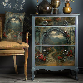 Burg Dracula Seidenpapier