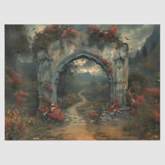 Burg Dracula Seidenpapier (Vorderseite)