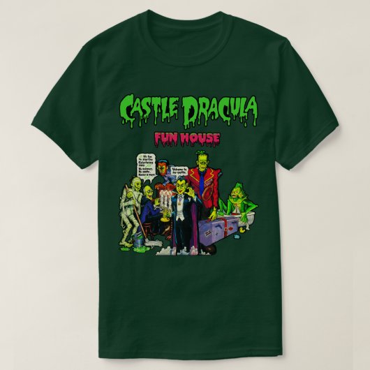 Burg Dracula T-Shirt (Design vorne)