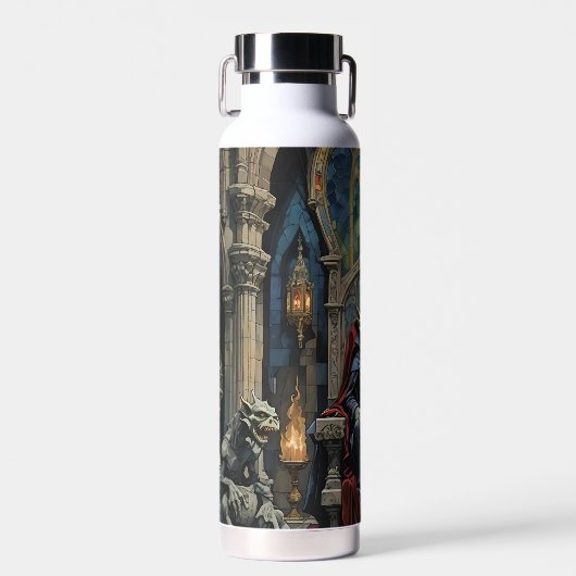 Burg Dracula Trinkflasche (Vorne)