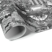 Burg Dracula Vampire Krypt Gotische Viktorianisch Geschenkpapier (Rolleneckpunkt)