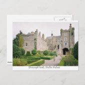 Burg Drimnagh, Dublin Irland. Postkarte (Vorne/Hinten)