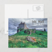 Burg Duart Postkarte (Vorne/Hinten)