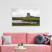 Burg Dunguaire, Irland Leinwand (Insitu (Wohnzimmer))