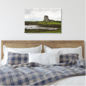 Burg Dunguaire, Irland Leinwand (Insitu (Schlafzimmer))