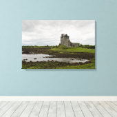 Burg Dunguaire, Irland Leinwand (Insitu (Holzboden))