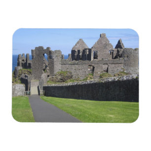 Burg Dunluce bei Bushmills und Portrush, 2 Magnet
