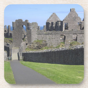 Burg Dunluce bei Bushmills und Portrush, 2 Untersetzer